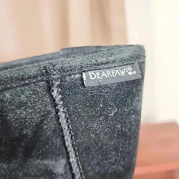 Bearpaw black Bailey style boots. Size 7 - Picture 3 of 9